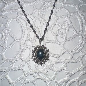 Elegant Silver Pendant Necklace